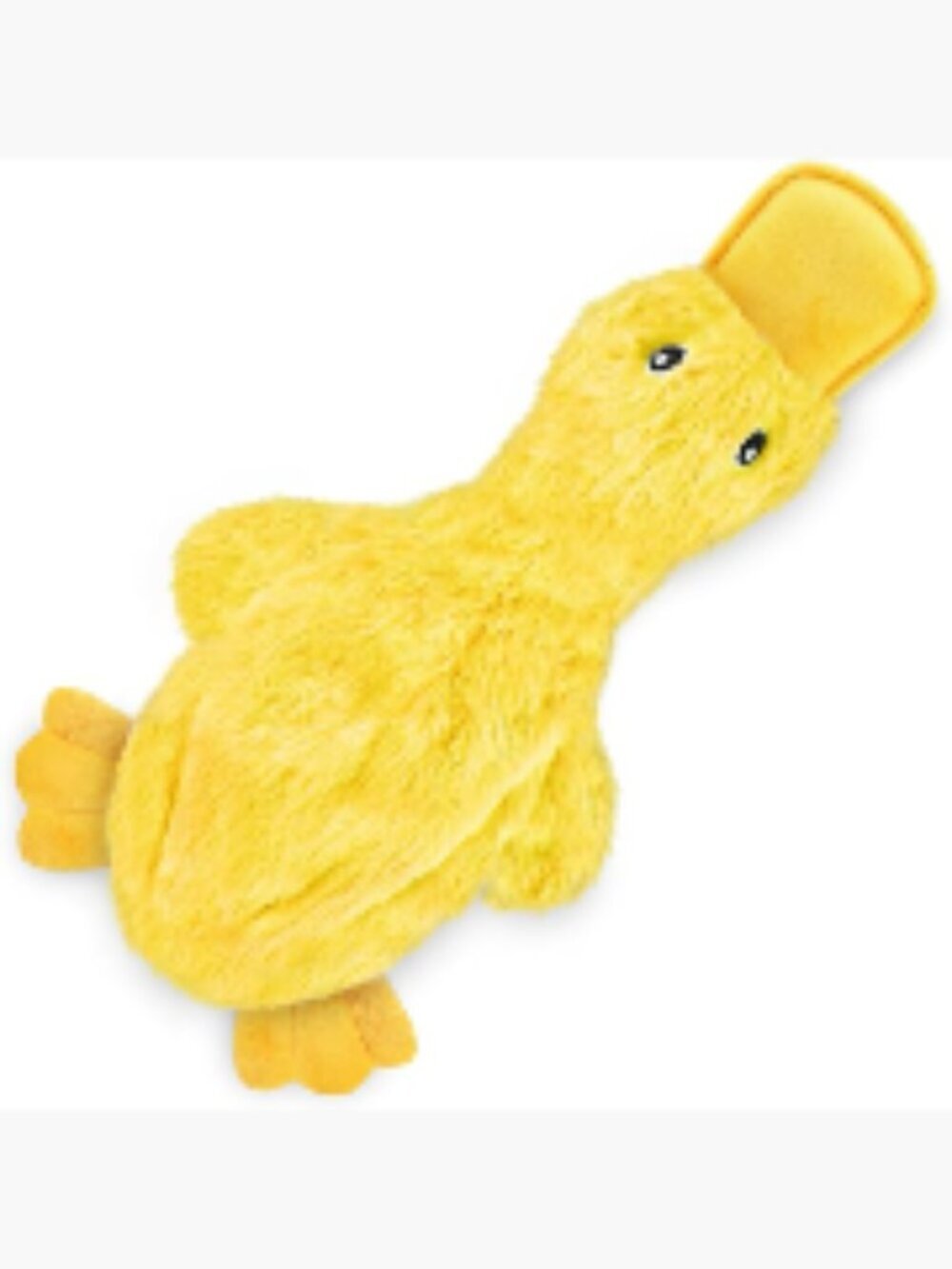 Interactive Squeaky Dog Chew Toy, Crinkle Duck for Small/Medium/Large Dogs